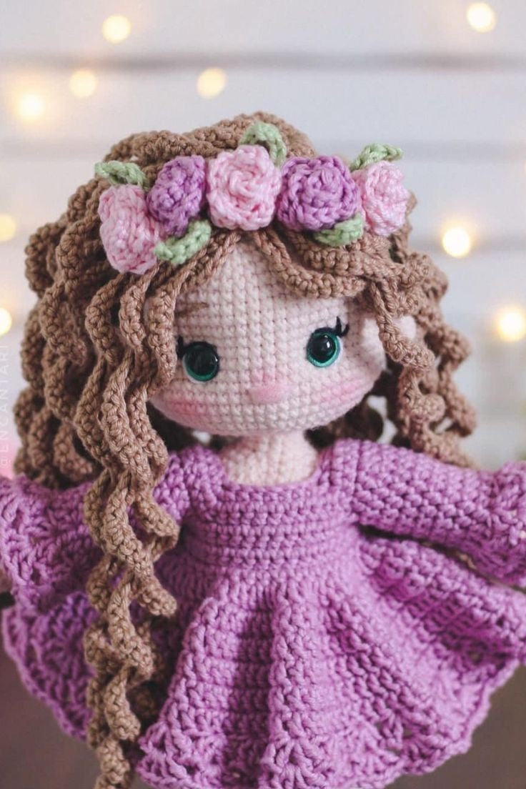 Cute Handmade Crochet Doll