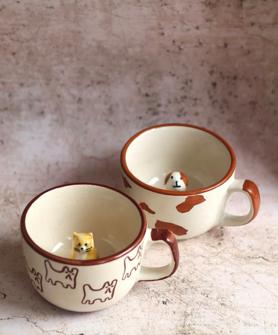 Pinteresty Animal Inside Mugs