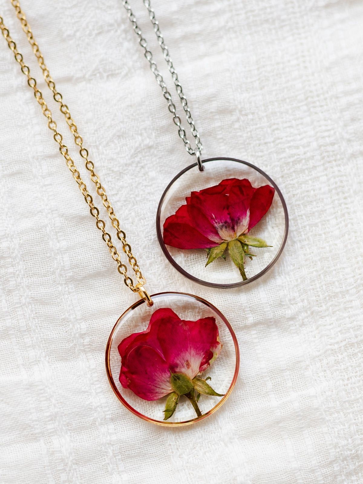 Real Rose Pendant