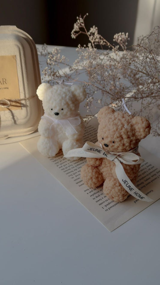 Decorative Teddy Candles