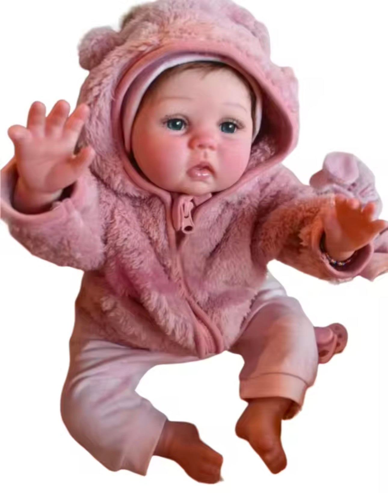 Realistic Newborn Baby Reborn Silicone Doll