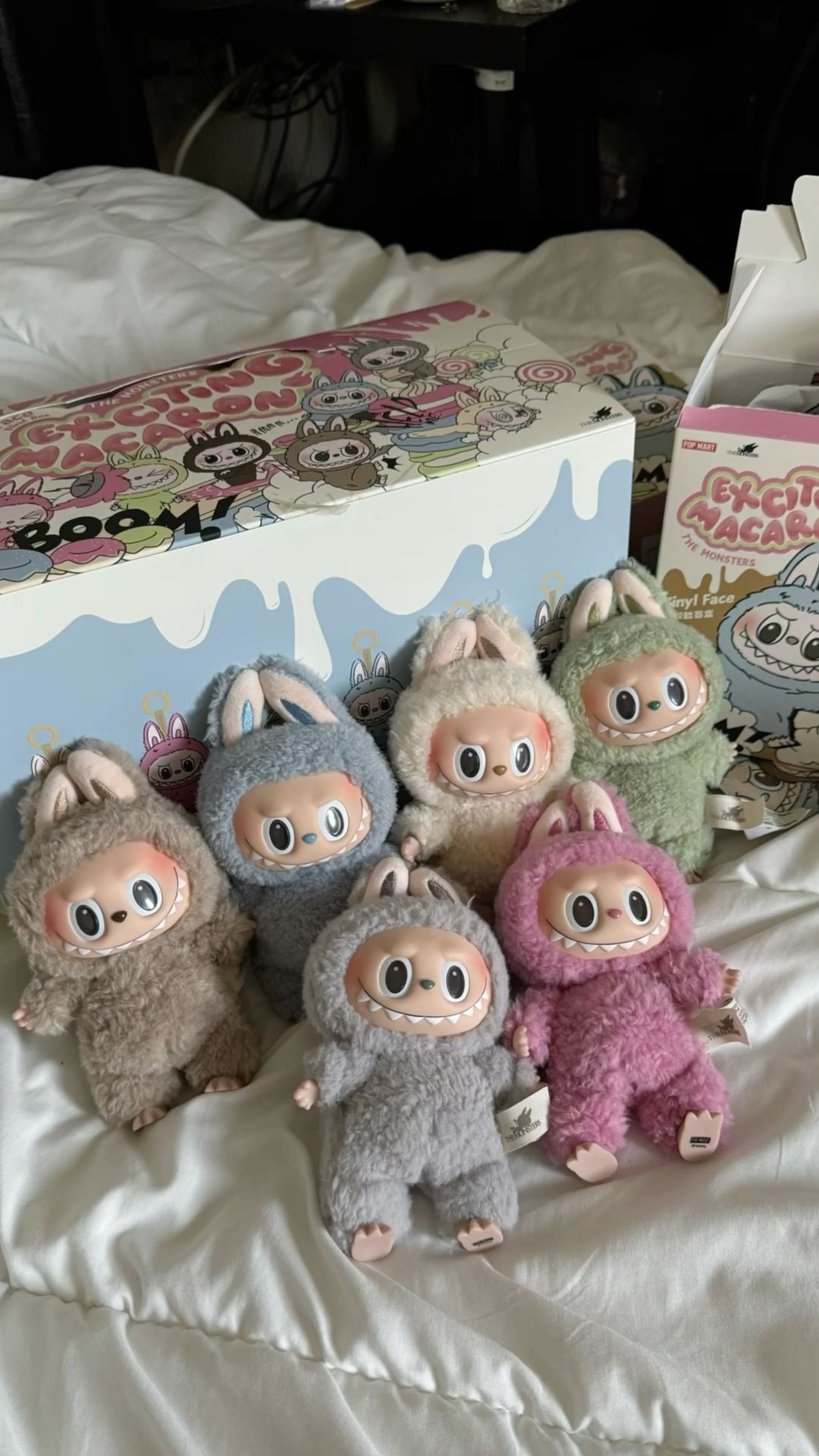 Cute Trending Pop Mart Plush Labubu Dolls