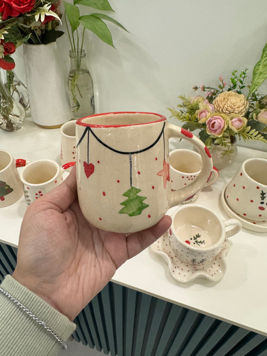 Quirky Merry Christmas Mug