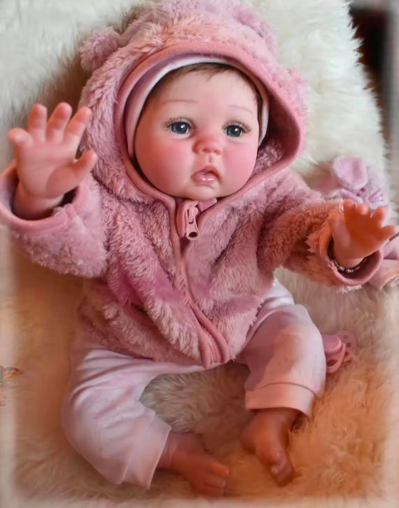 Realistic Newborn Baby Reborn Silicone Doll