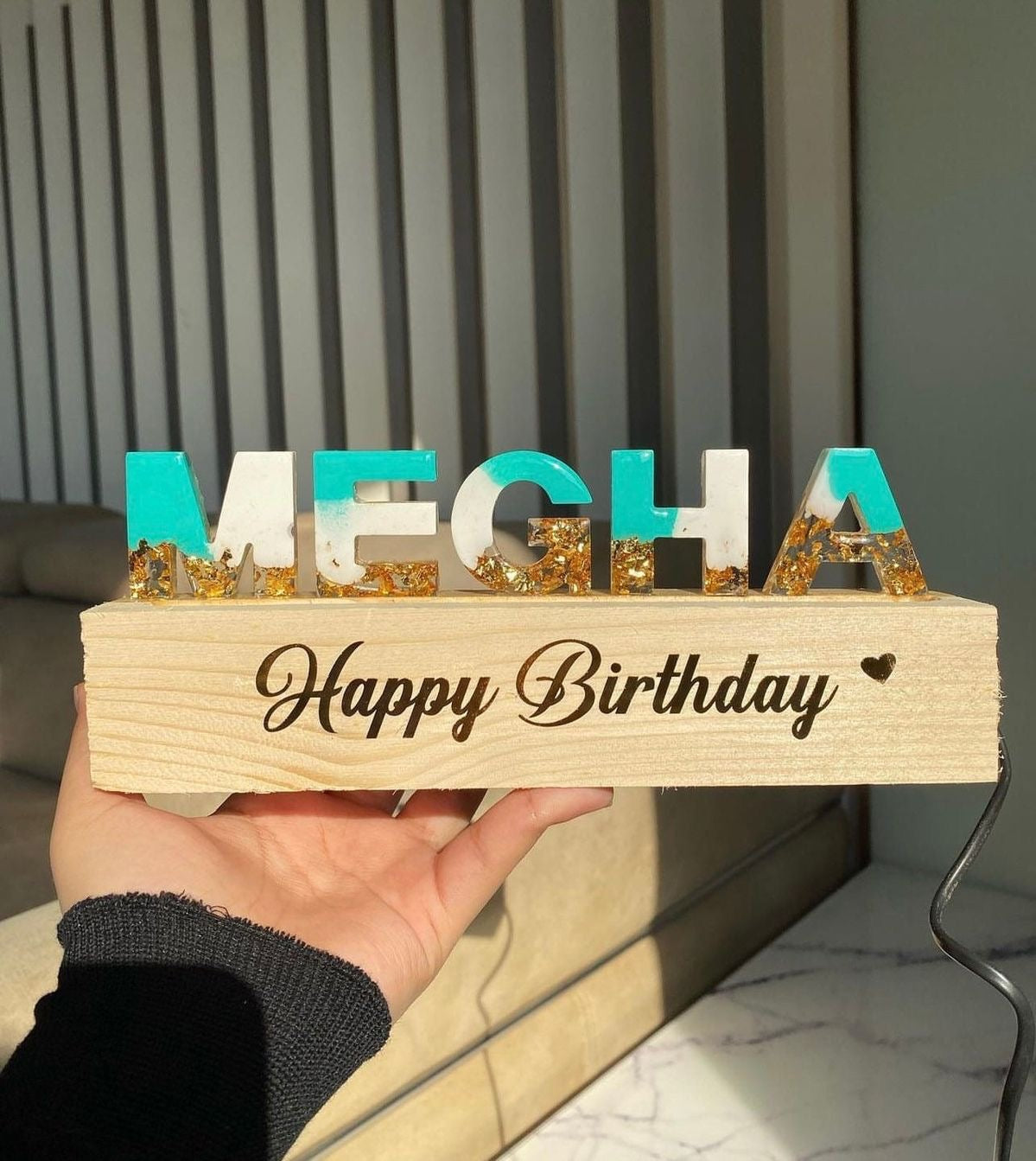 Customised Name LED Lamp