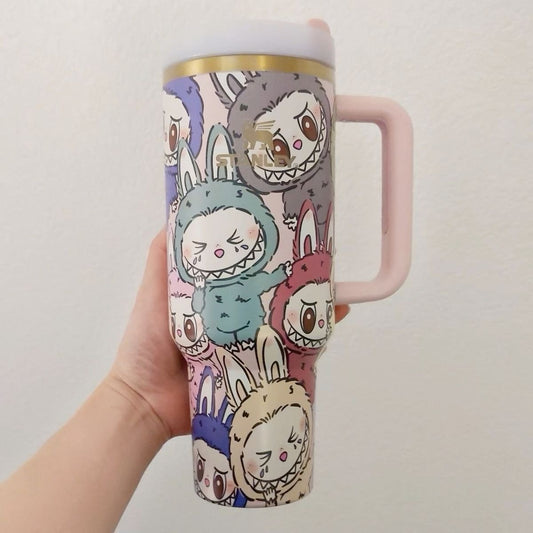Trending Stanley x Labubu 40 oz Quencher Tumbler Limited Edition