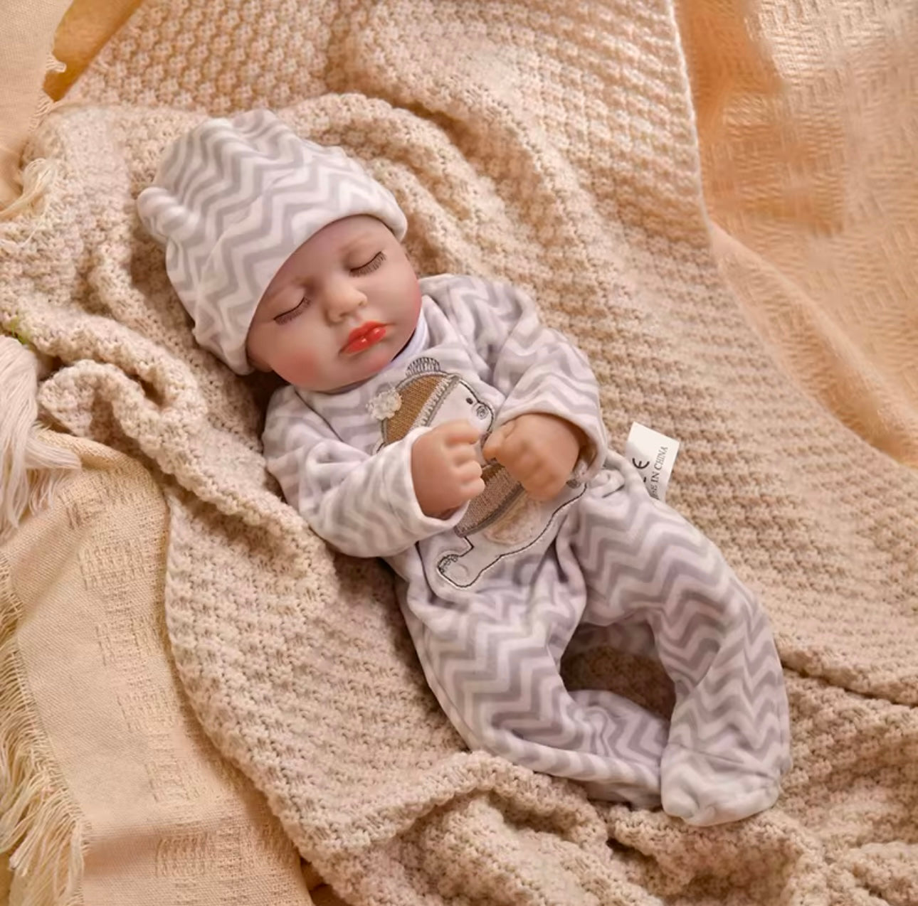 Realistic Newborn Baby Reborn Silicone Doll