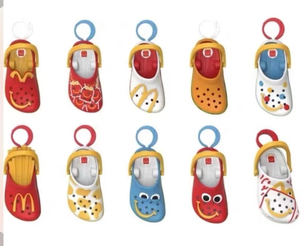 Exclusive Crocs x McDonald’s Happy Meal Keychain (Assorted Colors)