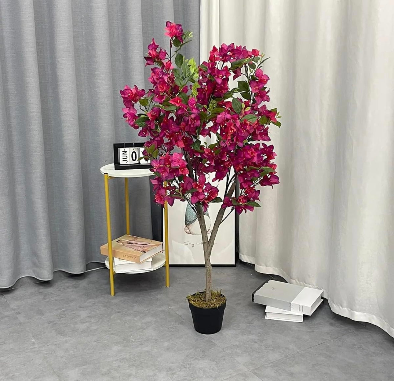 Large Size Artificial Bougainvillea Plant (4 feet)