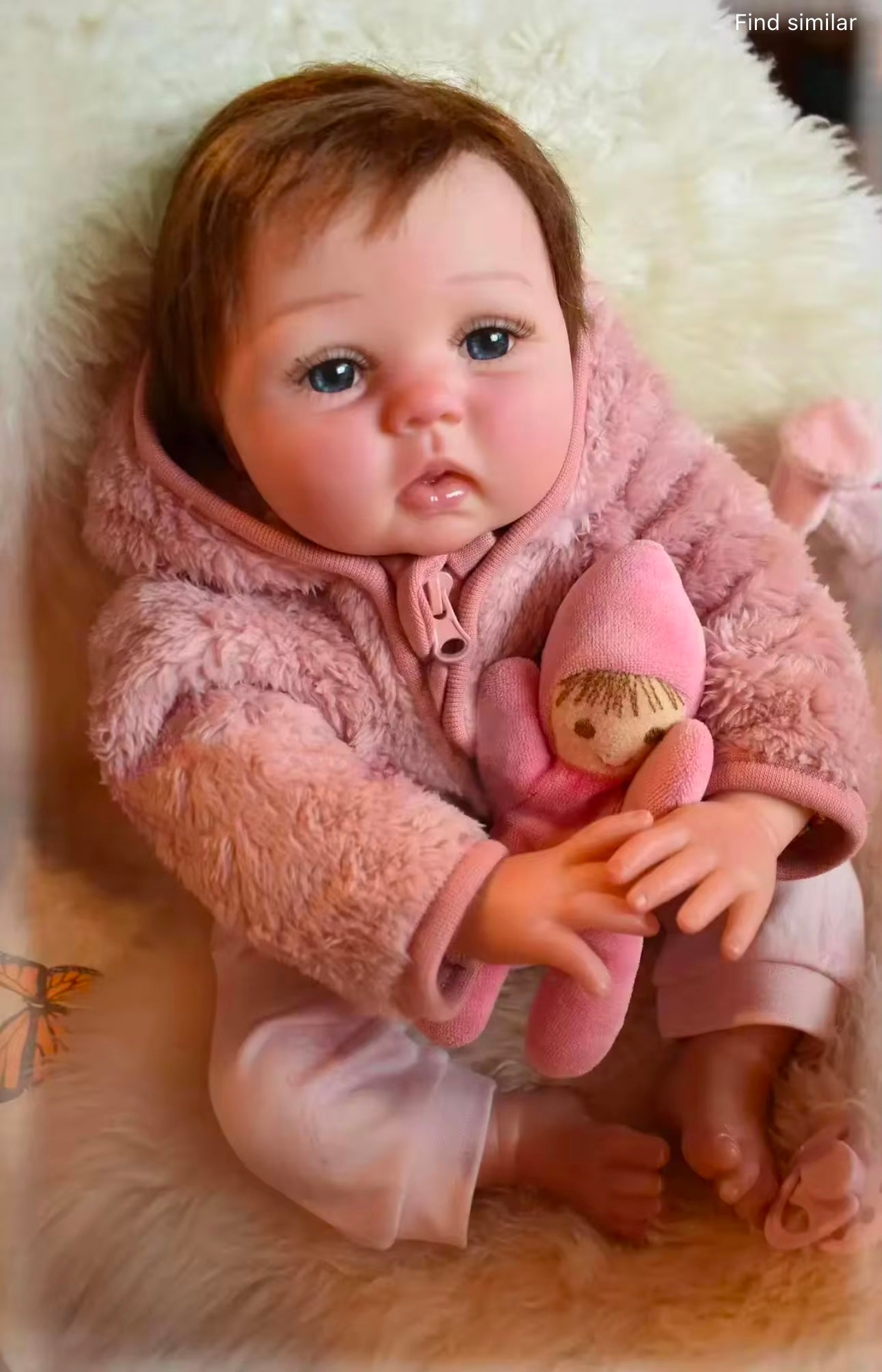 Realistic Newborn Baby Reborn Silicone Doll