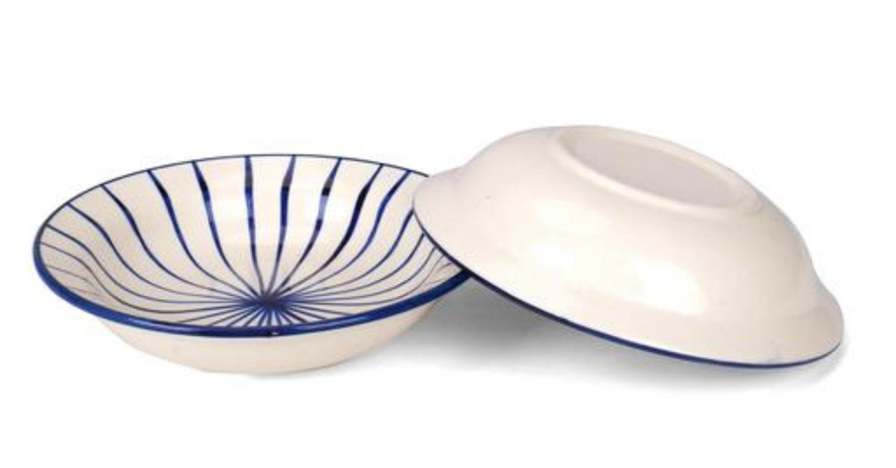 Premium Ceramic Serving Bowls - Set of 2