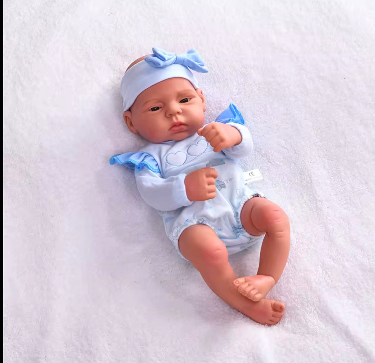 Realistic Newborn Baby Reborn Silicone Doll