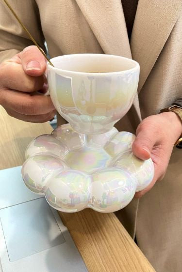 Bubble Mug & Saucer Set