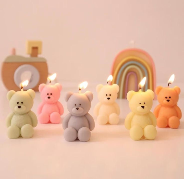 Teddy Candles