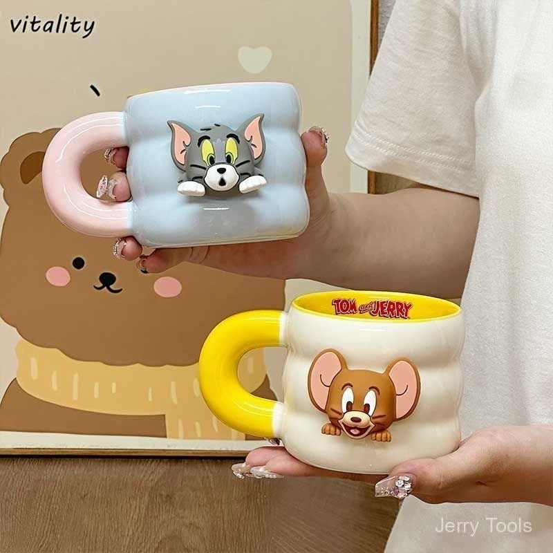 Exclusive Tom & Jerry Chunky Ceramic Mug