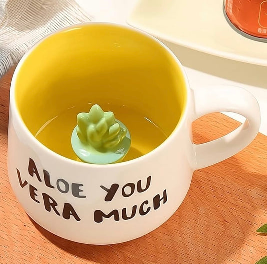 Pinterest Inspired Aloe Vera Inside Mug