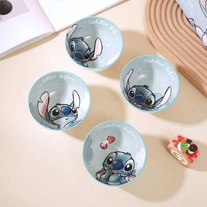 Exclusive Ceramic Stitch Bowl Set of 4 | Bowl Gift Set