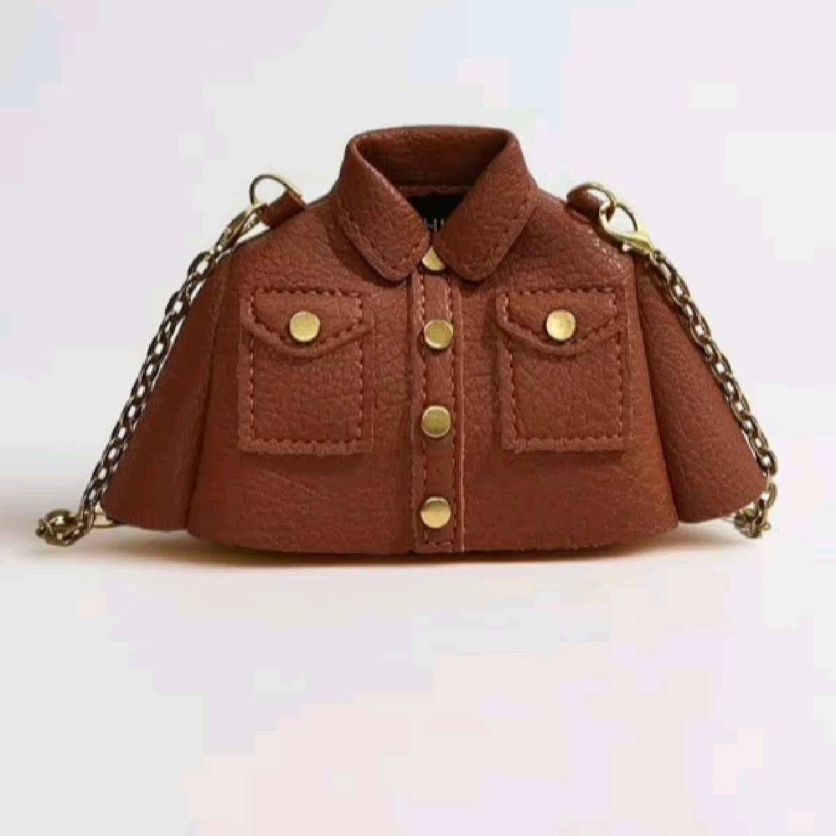 Exclusive Mini Shirt Shape Sling Bag | Jacket Shape Statement Bag