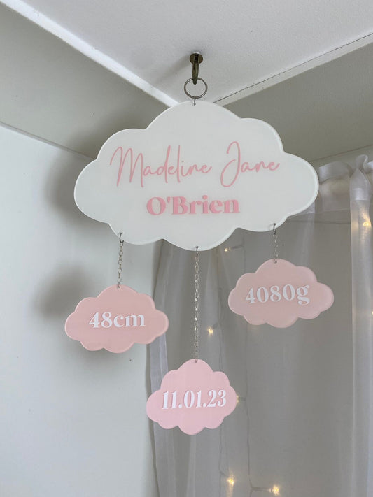 Baby Details Wall Hanging