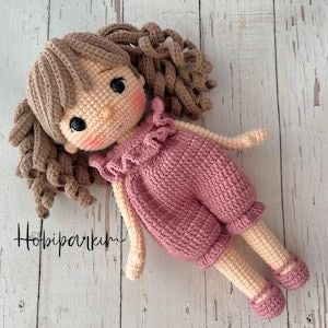 Cute Handmade Crochet Doll
