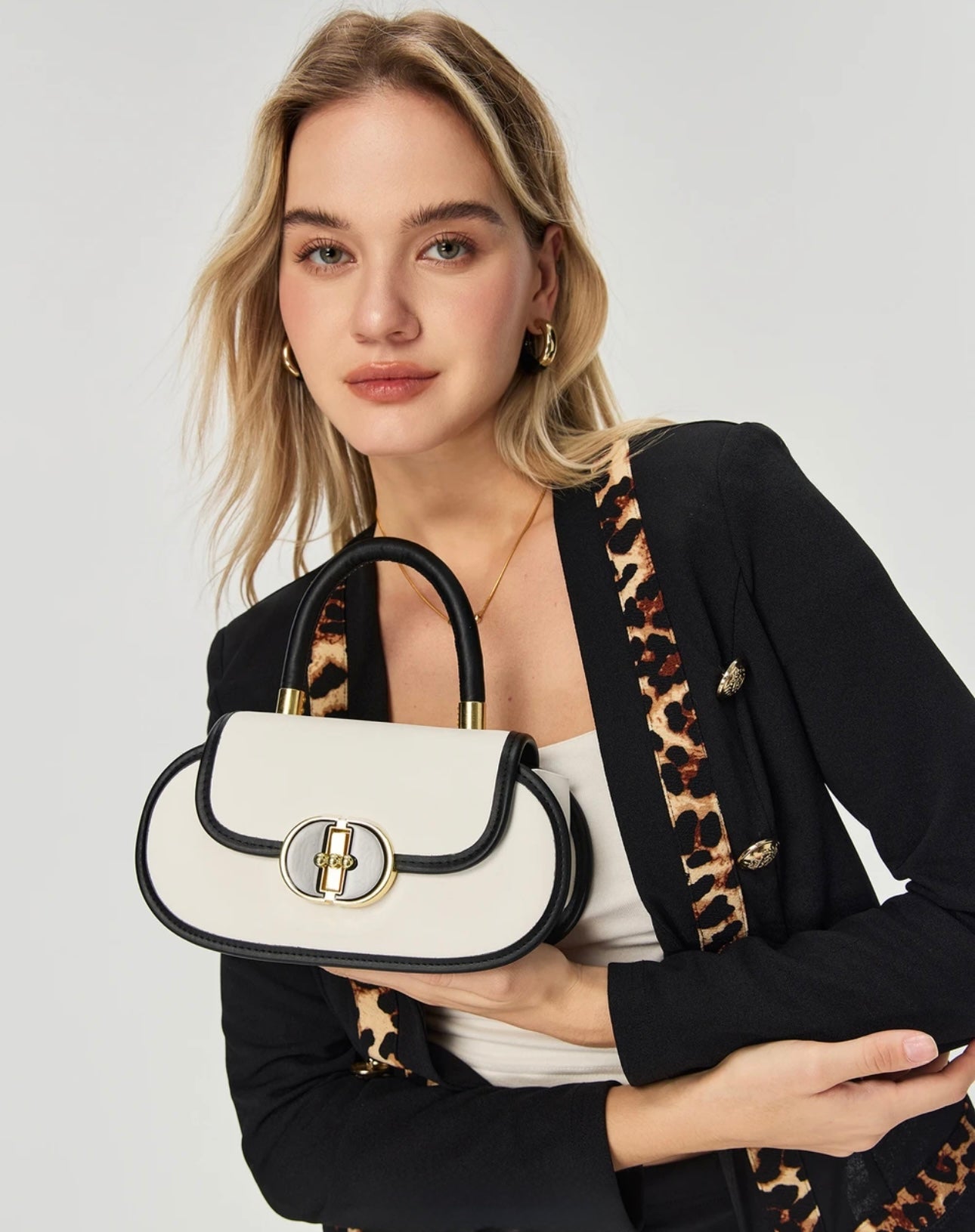Compact Luxury Statement Bag