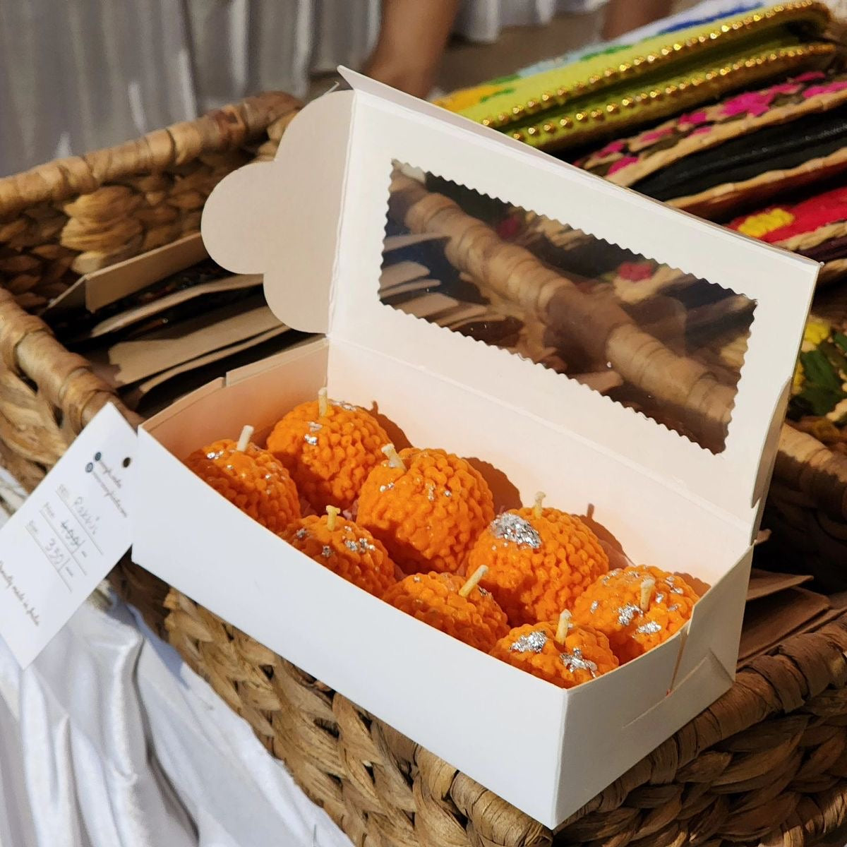 Motichoor Laddoo Candles