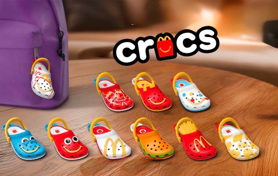 Exclusive Crocs x McDonald’s Happy Meal Keychain (Assorted Colors)