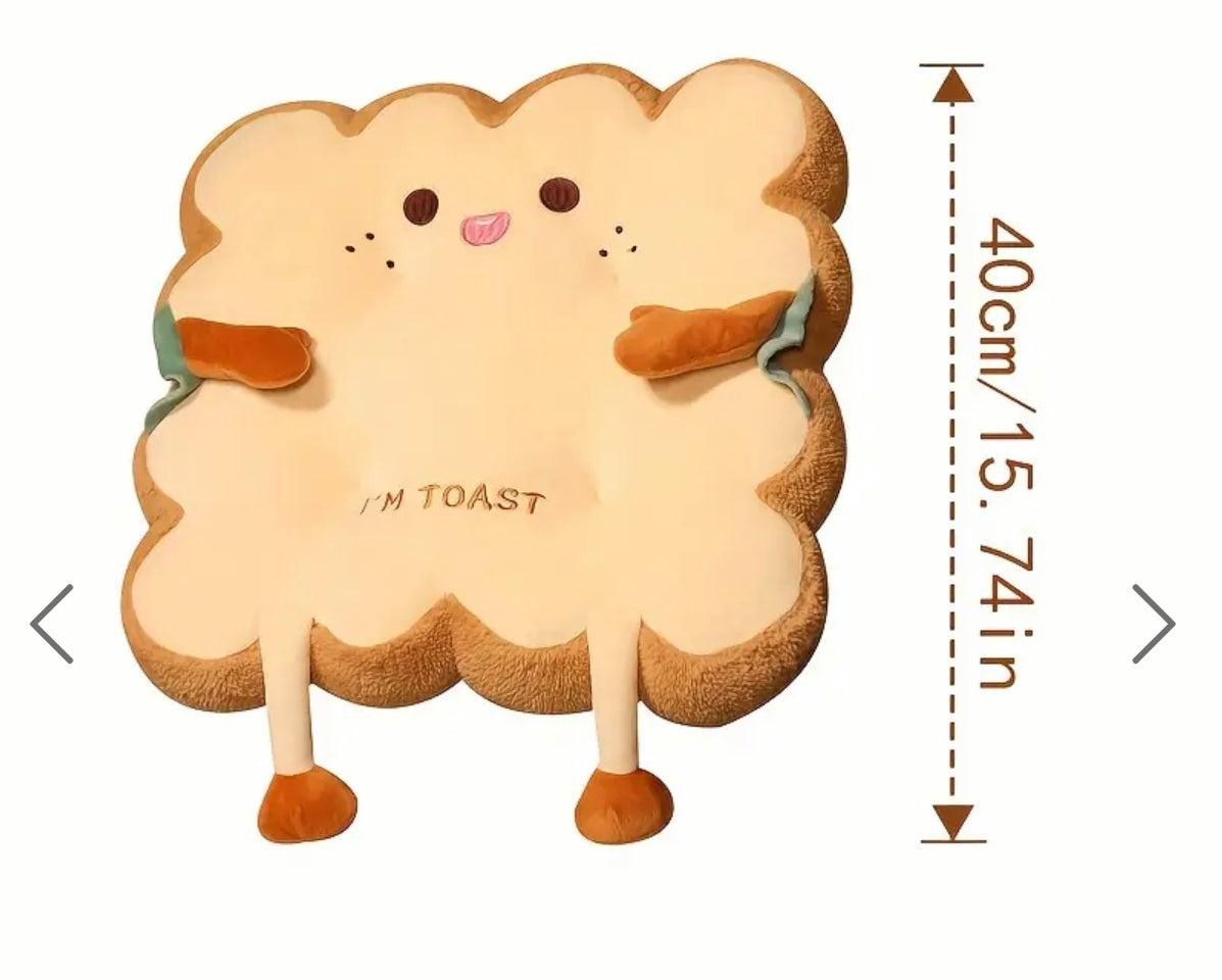 Cute Bread Pillow