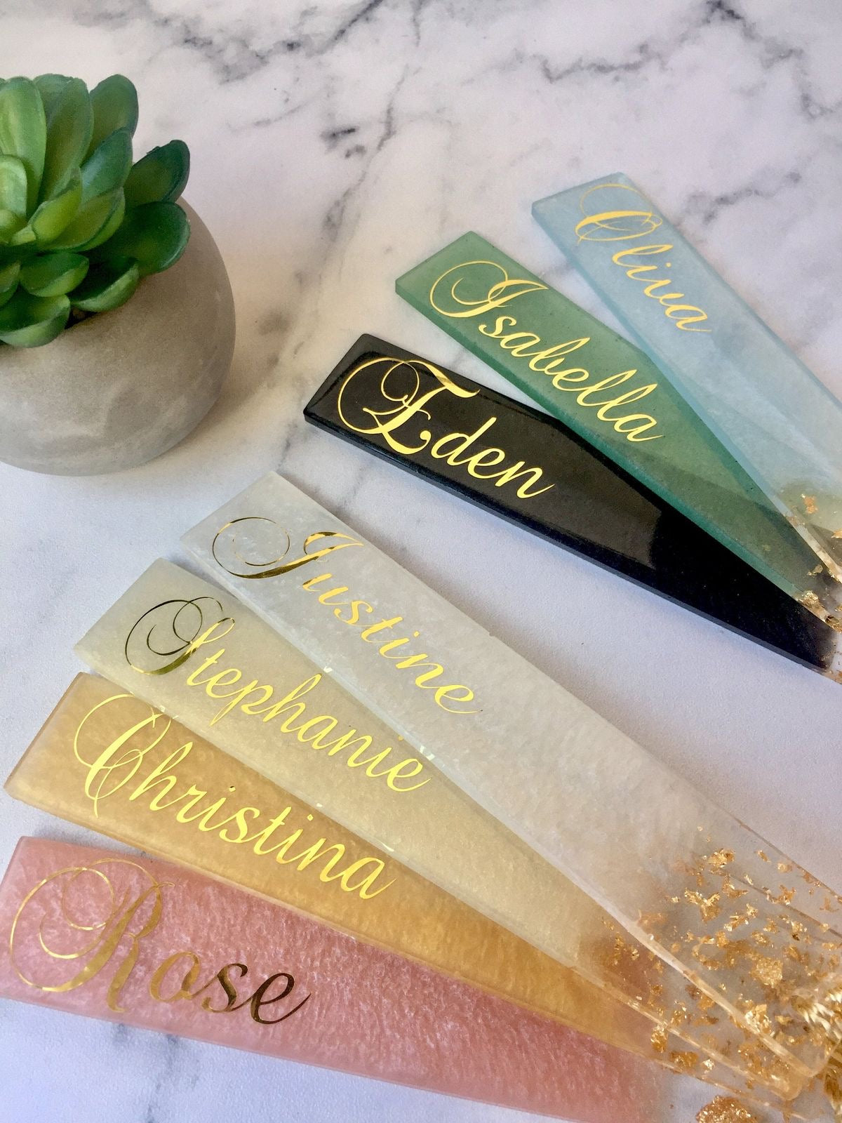 Customised Bookmarks with Name