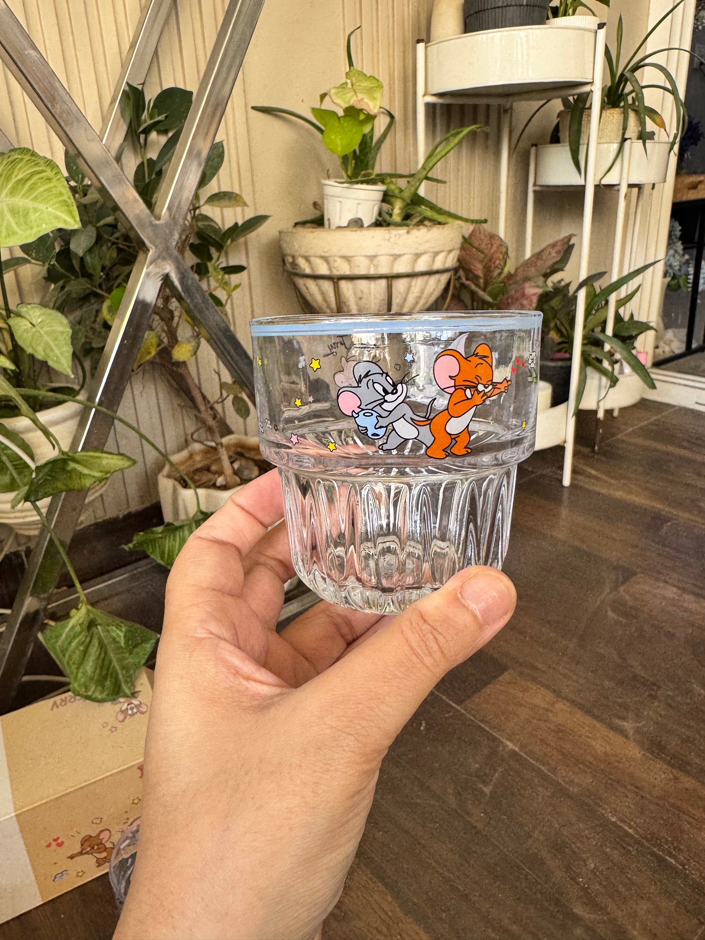 Tom & Jerry Stackable Glasses - Set of 4