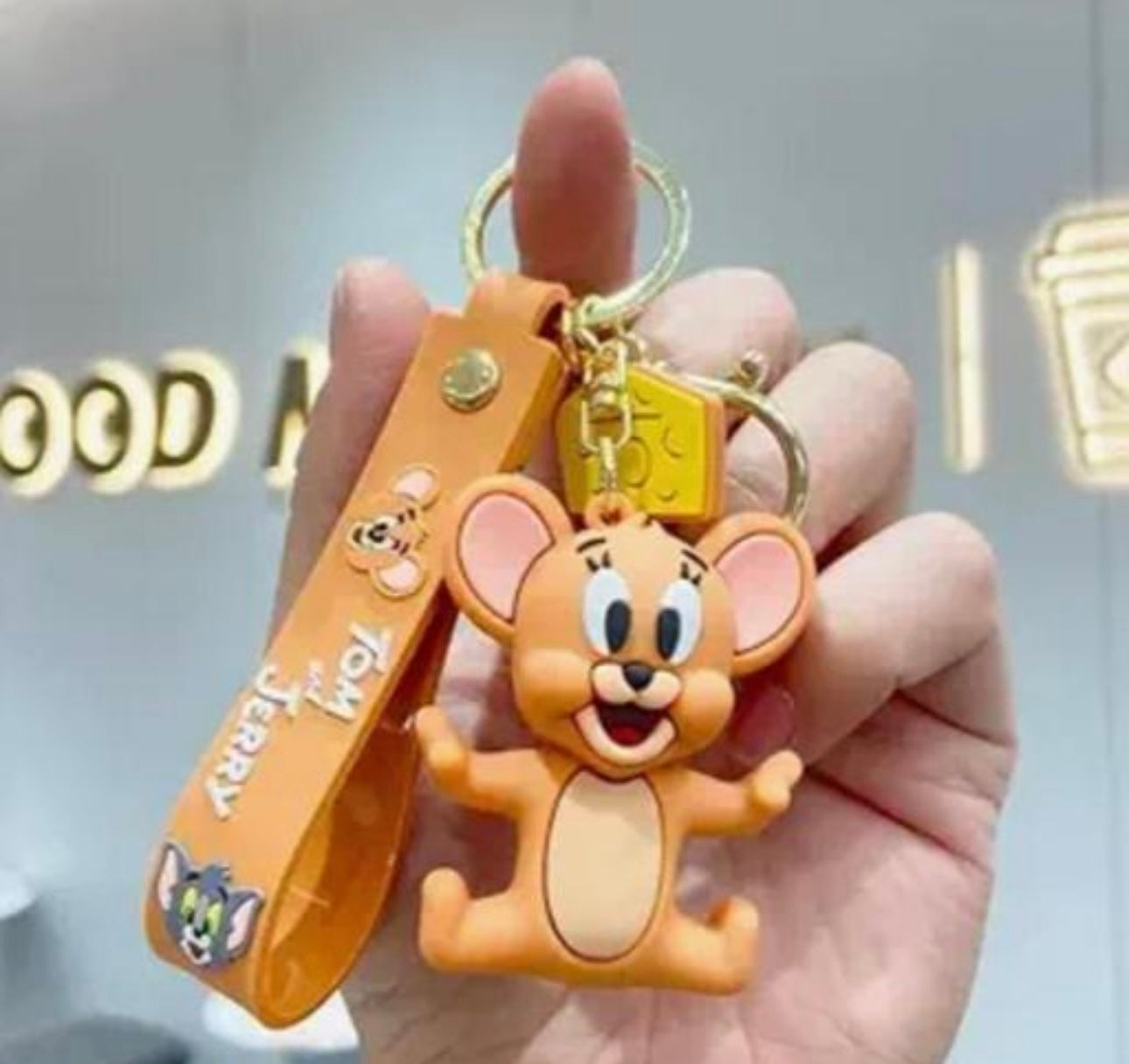 Adorable Tom & Jerry Premium Keychain Combo