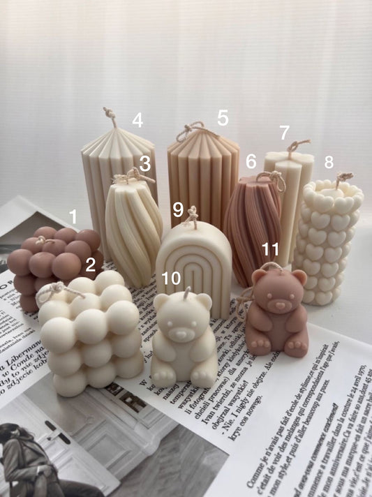 Assorted Decorative Candles