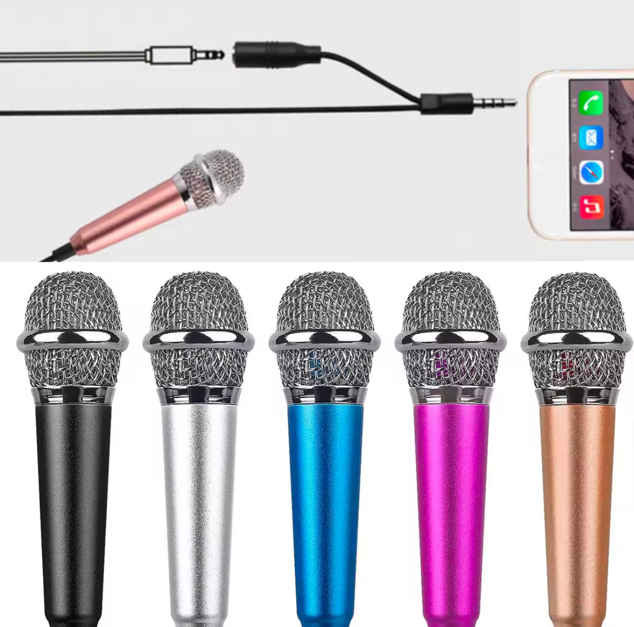 Portable Mini Microphone with 3.5mm Jack