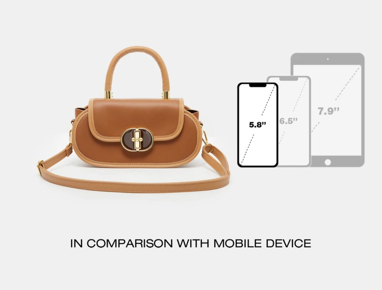 Compact Luxury Statement Bag