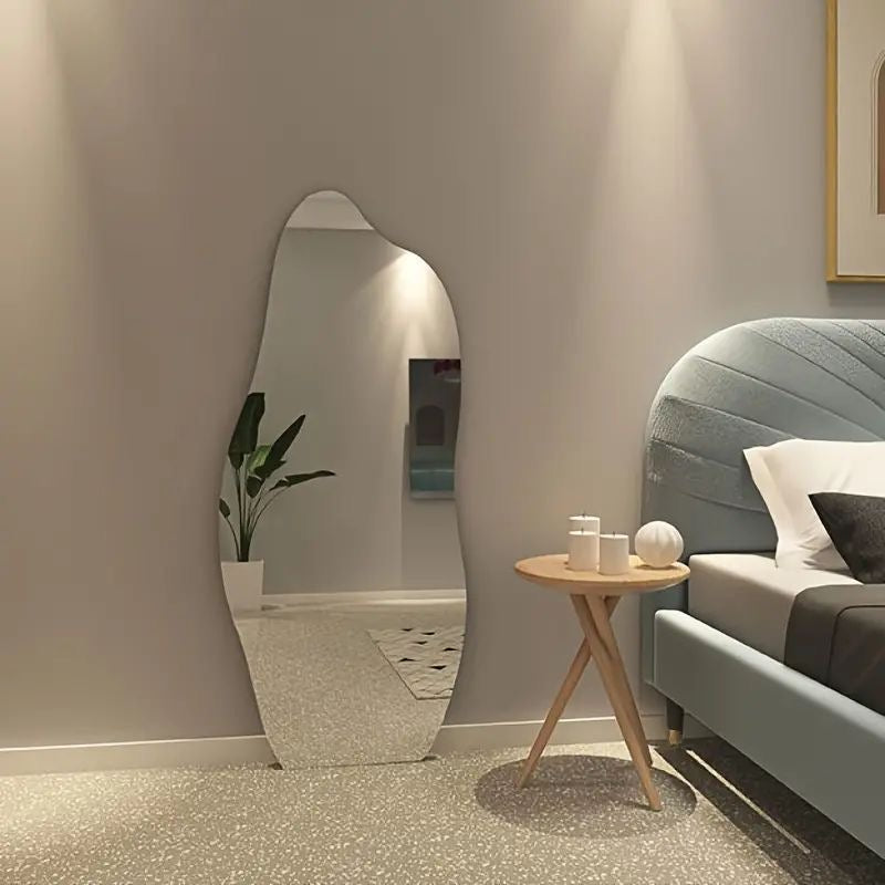 Aesthetic Blob Mirror with Sleek Frame - Only deliverable in Delhi/NCR