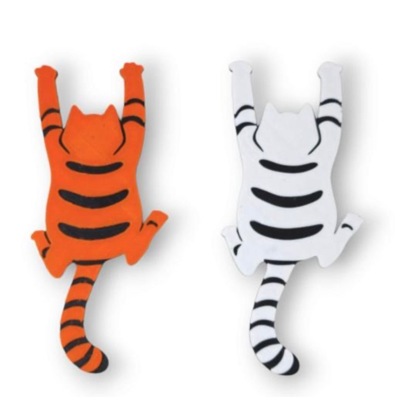 3D Hanging Cats Bookmarks - Set of 2