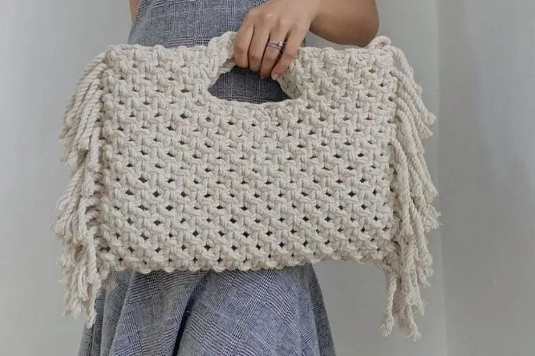 Boho Macrame Bag