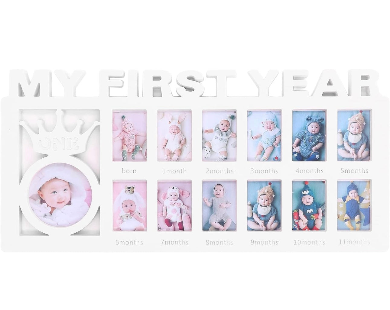 Baby First Year Photo Frame