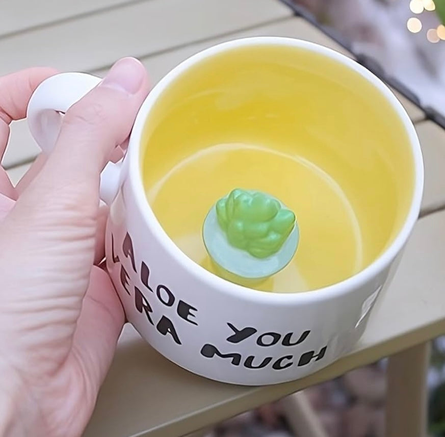 Pinterest Inspired Aloe Vera Inside Mug