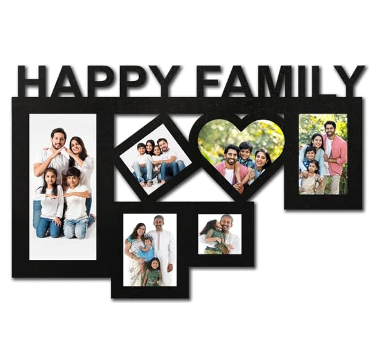 Happy Family Photo Frame Collage