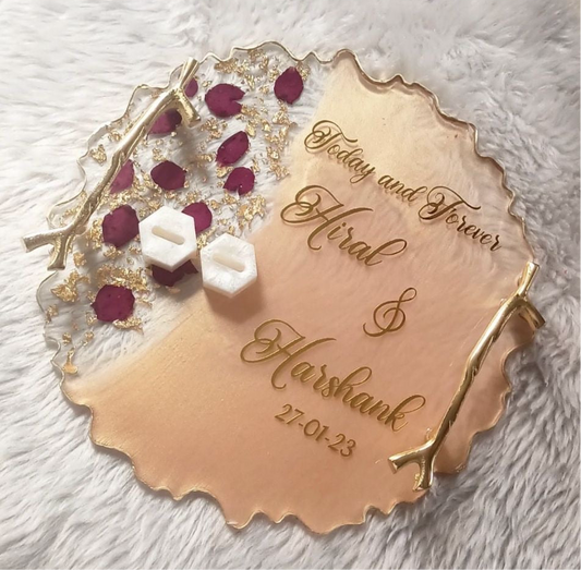 Customised Engagement Ring Tray/Platter