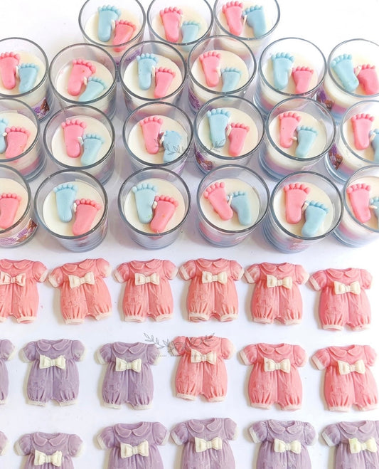 Cute Newborn Baby Shaped Candles for Baby showers/Birthdays