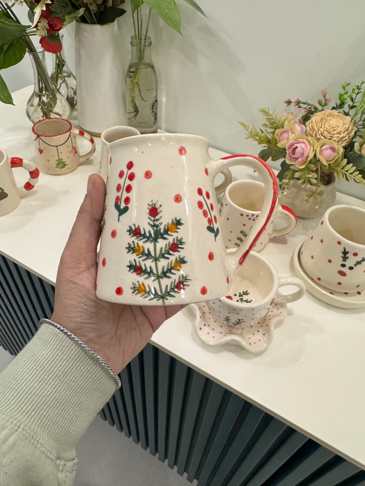 Quirky Merry Christmas Mug