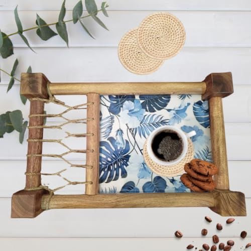 Wooden Khatiya/Cot Platter cum Serving Tray