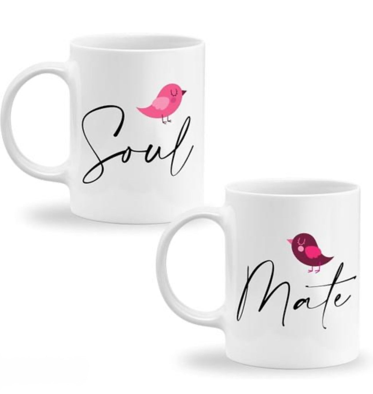 Soul Mate Couple Mugs Set