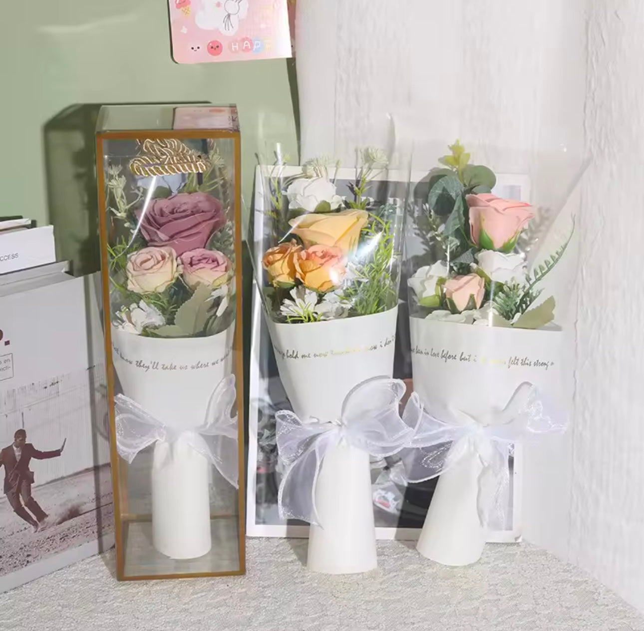 Flowers Bouquet Gift Box