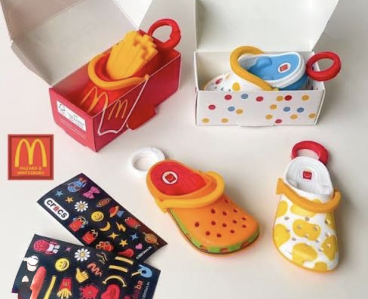 Exclusive Crocs x McDonald’s Happy Meal Keychain (Assorted Colors)