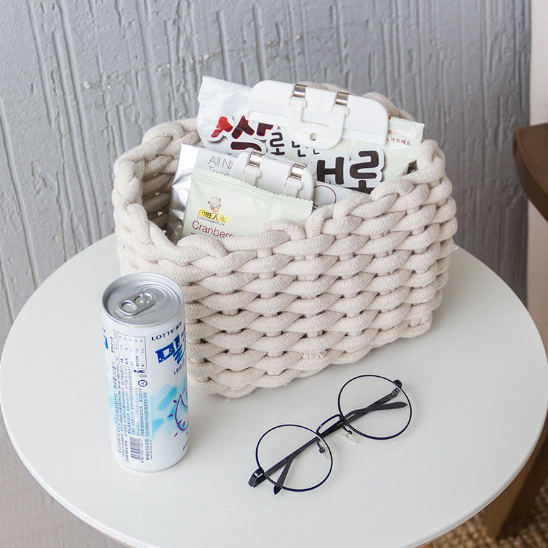 Nordic Hand-Woven Storage Basket