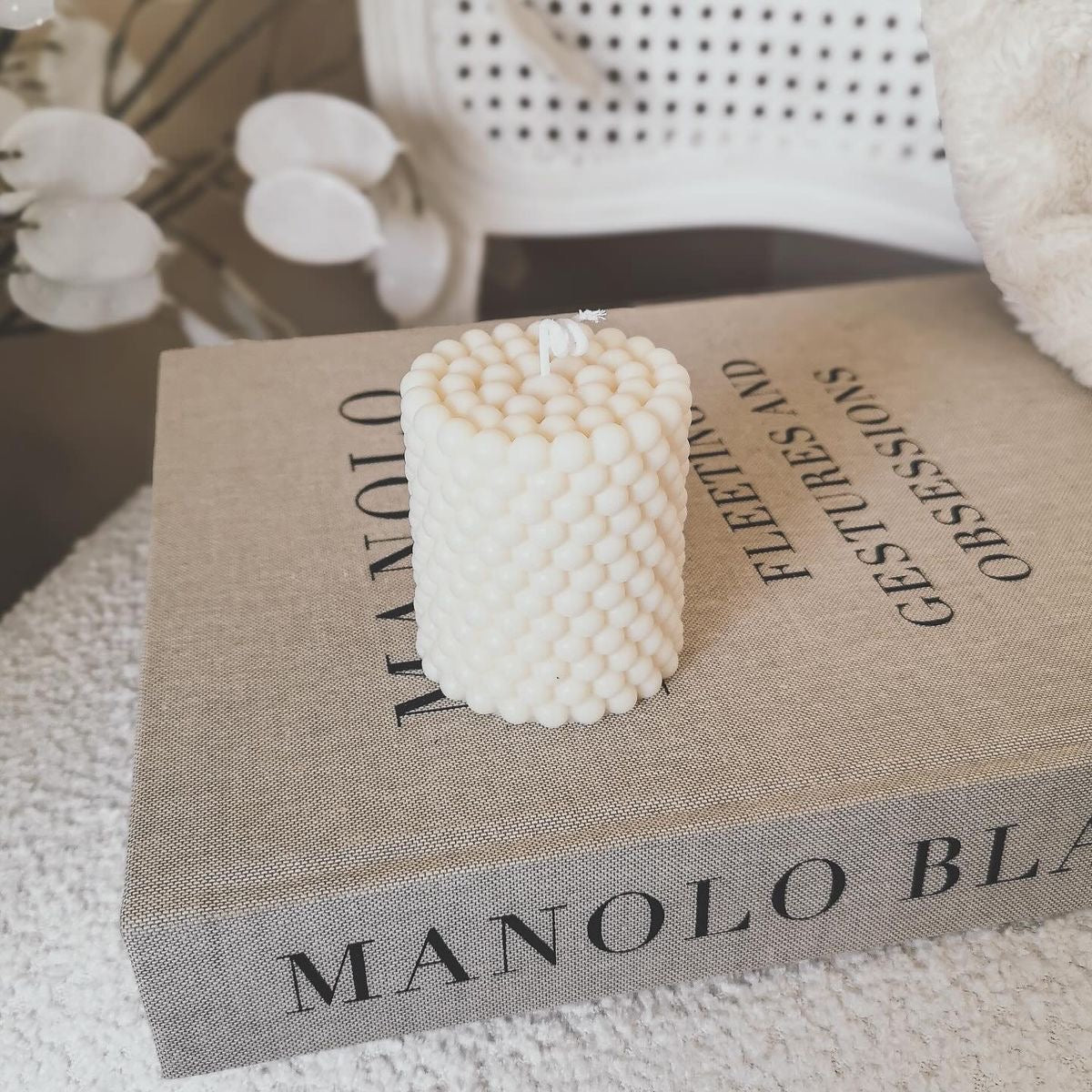 Decorative Pearl Bubble Candle