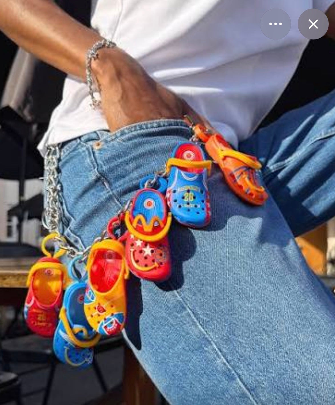 Exclusive Crocs x McDonald’s Happy Meal Keychain (Assorted Colors)